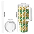 thumbnail image 4 of Haiem Corn Printed 40OZ Ice Bully With Handle - Portable for Hot & Cold Drinks, Travel, Gym, Home, and Outdoor Activities, 4 of 8