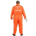 thumbnail image 2 of Plus Size Mens Prison Jumpsuit, 2 of 3