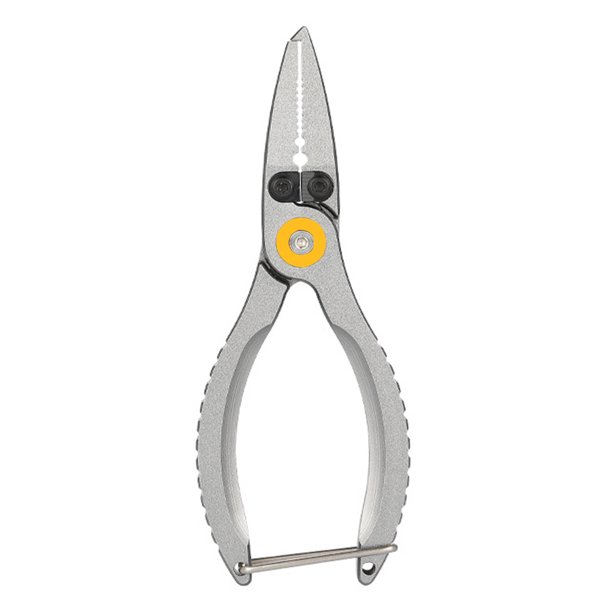 Mini alicates de pesca, tijeras de pesca de aleación de aluminio para pescador pescador (dorado) Sywqhk Alta Calidad