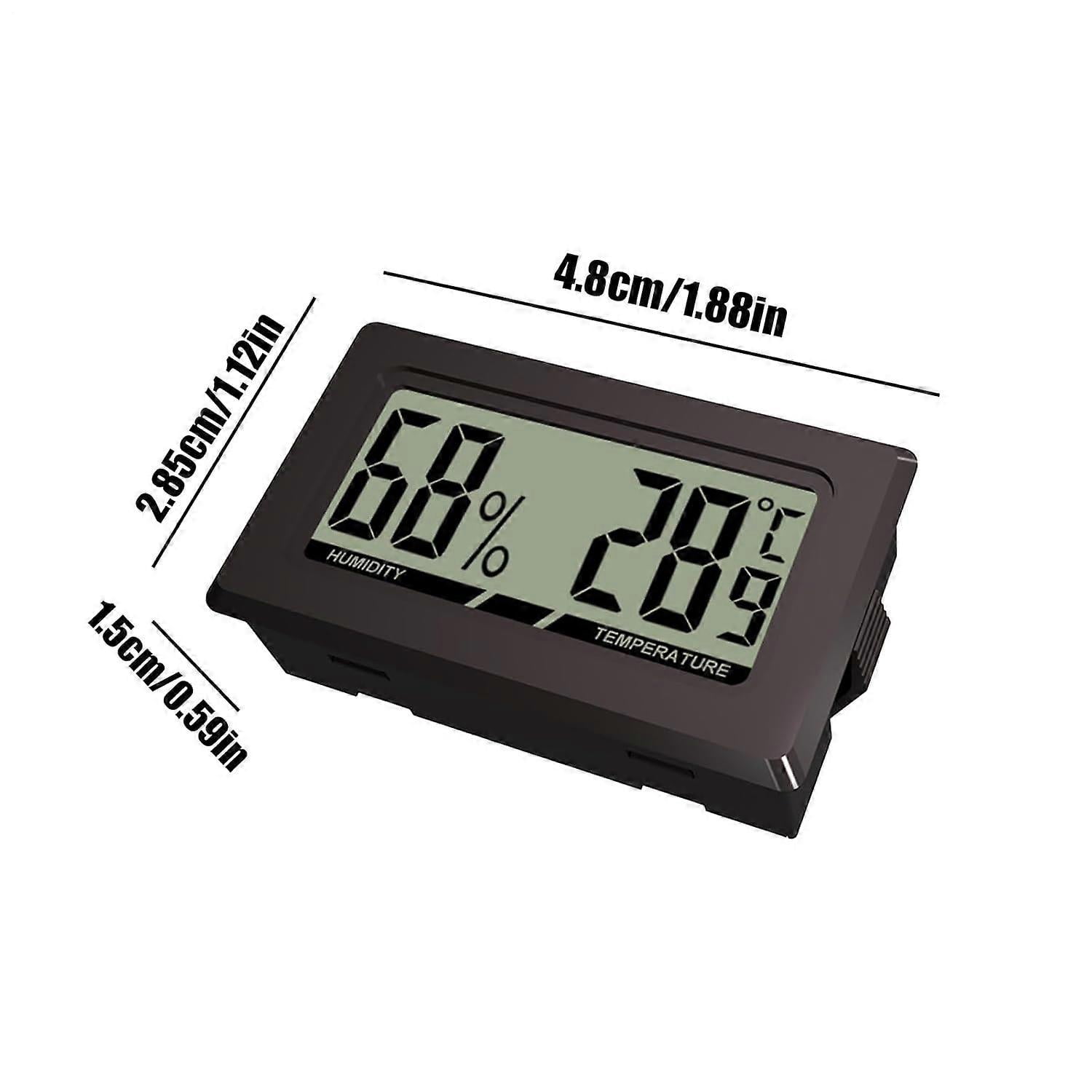 Small LCD ThermoHygrometer  Temperature Humidity Meter, Accuracy Mini Tester For Indoor Outdoor Use