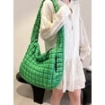 thumbnail image 2 of Zhengup Puffer Tote Bag Women Quilted Crossbody Bag Large Shoulder Puffy Summer Beach Purse Cloud Bubble Gym Pleat Pad, 2 of 7