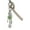Green, variant on Chain backpack lanyard keychain
