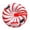 A005- Red & White Stripes, variant on Inflatable Snow Tube for Kids, 35Inch Heavy Duty Winter Snow Sled with Anti-Rollover Design, Cold-Resistant Snow Toy for Outdoor Snow Activities, Sledding, Snow Tubing