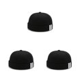 thumbnail image 4 of Minnieouse Moda Skullcap estampado marinero Beanie sombreros Docker gorras elegante sin borde ajustable sombrero Bonnet diario baile Type1 NO1, 4 of 6