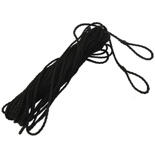 Scuba Diving Dive Spearfishing Black 98 ft Floating String Line with Loops 