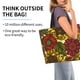 thumbnail image 2 of Balery Sunflower Bolsa Tote Estilo Estético con Cremalleras, Bolsa de Hombro, Bolsa de Compras Grande y Plegable, 2 of 8