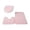 Pink, variant on Bathroom Non Slip Mat Set 3 Piece, Chenille Absorbent Soft Plush Rug for Bath Shower Floor, Machine Washable Memory Foam Bath Mat for Tub Basin Toilet Bathroom Decor