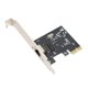 thumbnail image 3 of Tarjeta de red PCIe 10 100 1000Mbps negociación automática tarjeta Gigabit Ethernet medio completo y doble para servidor de computadora, 3 of 5