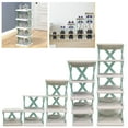 thumbnail image 1 of Vaidha Multi Layer Shoe Rack Household Small Shoe Cabinet Economic Dormitory Door Shoe Rack Installation Folding Shoe Cabinet, 1 of 5