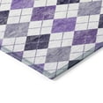 thumbnail image 3 of Addison Rugs Chantille Indoor/Outdoor Transitional Geometric Plum Machine Washable Rectangle Rug, 3' x 5', 3 of 8
