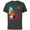 Charcoal, variant on Disney & Pixar’s Inside Out 2 Joy Anxiety Bursts of Emotion - Short Sleeve Cotton T-Shirt for Adults - Customized-Black
