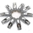 thumbnail image 2 of Pig Drinker, 10 Pieces Metal Duck Mouth Style Pig Waterer Pig Waterer Accessories Livestock Farm Supplies, 2 of 5