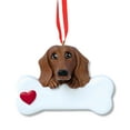 thumbnail image 5 of Ornaments by Elves Personalized Dachshund Ornaments Pet Dog with Bone Christmas Decoration .25 lbs, 5 of 9