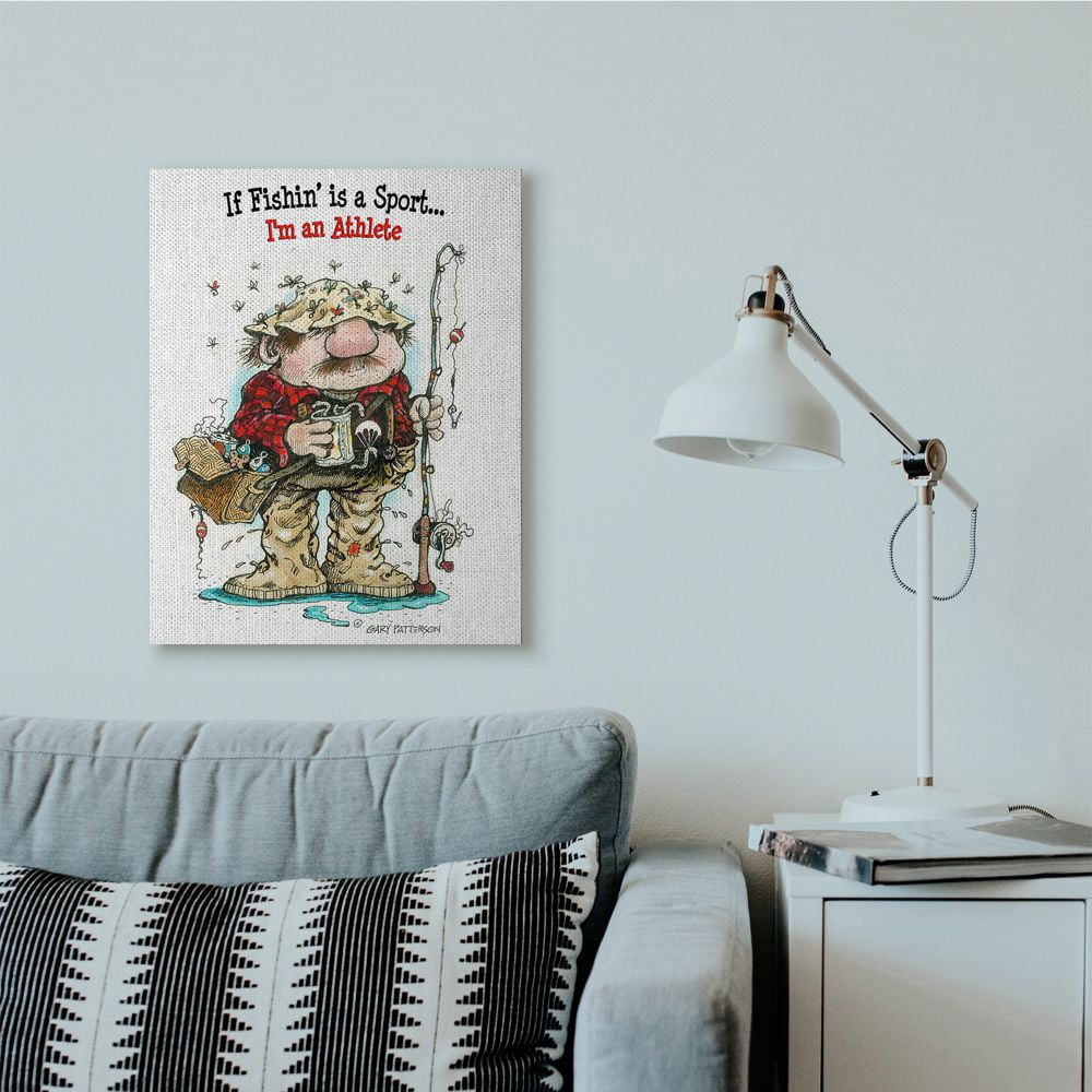 Stupell Home Decor Framed Canvas Art Print, 24" x 1.5"