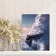 thumbnail image 2 of Qisvanset 12x16 Inch Wildflower Meadow Sunset Landscape Canvas Print Wall Art, 2 of 5