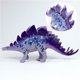 thumbnail image 1 of Dinosaurios, Juguete de dinosaurio, Juguetes de dinosaurio para niños y niñas de 4 a 12 años, Tyrannosaurus Rex Stegosaurus Purple Sailing Electrónica, 1 of 5