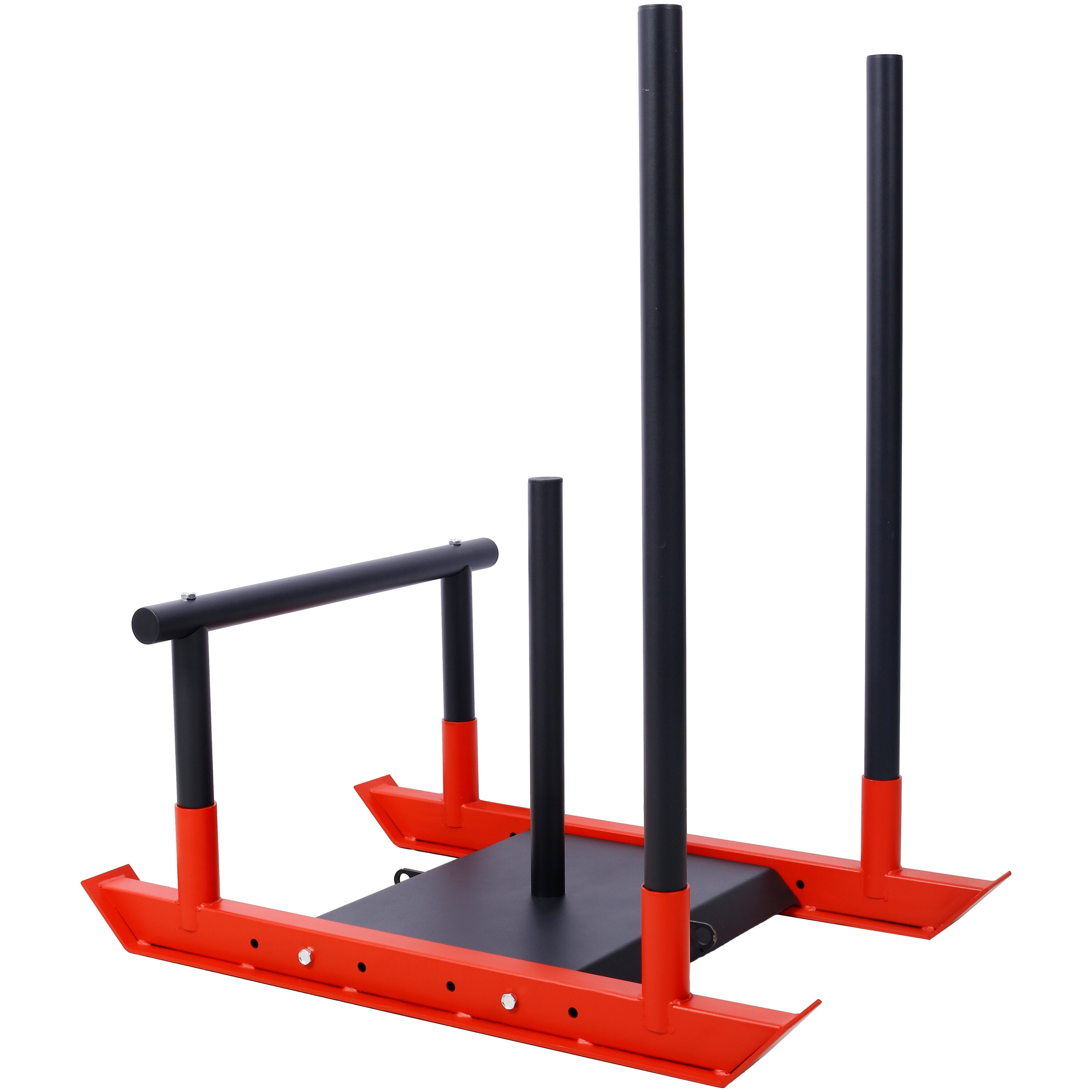 Exercise Equipment Weight Sled Fitness Sled Fitness Strength Training Sled Speed Training Sled Heavy-Duty Weight Training Equipment for Muscle Building and Explosive Power Suitable for 1"& 2" Weight