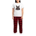 thumbnail image 4 of CafePress - Scottish Terrier Women's Light Pajamas - Women's Short Sleeve Print T-Shirt and Pants Light Cotton Pajama Set, 4 of 7