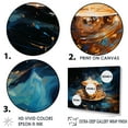 thumbnail image 3 of Designart "Abyss Of Coffee Affogato" Coffee Wall Decor, 3 of 7