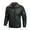 Black, variant on XMMSWDLA Men Tops Plus Velvet Padded Lapel Casual Zipper Side Seam Pocket Jacket Leather Jacket Black