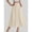 *Beige, variant on Women's High Waist Solid A Line Flowy Maxi Skirt with Pockets,Casual Summer Long Swing Skirt Beige,Women's Plus S