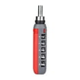 thumbnail image 1 of Red Red 14-In-1 Ratchet Screwdriver Set With Magnetic Bits Ergonomic Grip Universal Repair Tool For Electronics Furniture Home Maintenance #JSAqB, 1 of 8