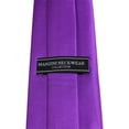 thumbnail image 2 of Solid Plum Violet Boy's Necktie, 2 of 4