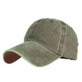 thumbnail image 1 of Explosions Washed Old Light Plate Baseball Cap Solid Color Cap Female Couple Men and Women Pure Cotton Light Plate Sun Hat, 1 of 6
