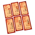 thumbnail image 1 of 6 sobres rojos de Año Nuevo chino con bolsillos rojos, regalos de Año Nuevo Hongbao para primavera. Estilo A, 1 of 9