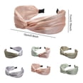 thumbnail image 4 of Bandas para el Cabello Sonducket Aro Estilo Elegante Ancho Menta Verde, 4 of 6