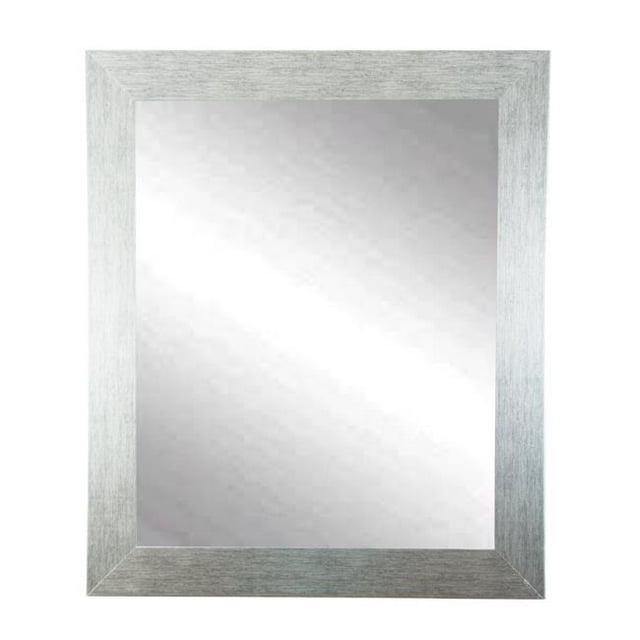 American Made Miroir Mural à Grain Inoxydable 32 x 50 Po. BM004L2