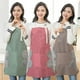 thumbnail image 3 of Inteprter Delantal de cocina impermeable delantal de cocina ajustable con bolsillo para mujer Cocina y Comedor No.2 Inteprter HA026525-02, 3 of 6