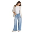 thumbnail image 5 of Jordache Women's Mid Rise Relaxed Wide Leg Jean Sizes 2-22, 5 of 5