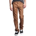 thumbnail image 5 of Victorious Men's Slim Fit Unwashed Raw Denim Jeans DL980 - Wheat - 38/32, 5 of 6