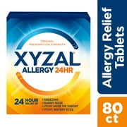 Xyzal Adult Allergy, 80 Tablets