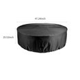 thumbnail image 6 of Uteam Waterproof Patio Furniture Covers Table Chair Set Windproof Tear-Resistant UV Round Cover for Garden Yard Park Furniture, 6 of 7