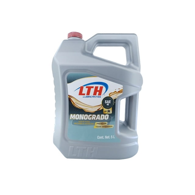 Aceite Monogrado SAE 40 API SL 5 L LTH