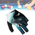 thumbnail image 4 of BLEEUS Left Hand Billiard Glove Breathable Snooker Cue Sport Glove Pool Glove (B) Sporting Supplies (B), 4 of 10