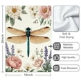 thumbnail image 3 of 2 Pcs Funny Kitchen Towels,Bragonfly and Flower Microfiber Dish Towels,Kitchen Tea Towels,Kitchen Towel Set (18" X 26"), 3 of 3