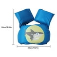 thumbnail image 5 of OMZER Puddle Jumper Kids Life Jacket 30-50 lbs - Swimmer Blue Shark Flotation Vest, Blue Shark Swim Vest with Water Wings Floatation Device for Children, 5 of 6