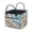 Coastal Beach Print, variant on Garronmavis Vintage Rose Floral Quilted Laundry Hamper with Handles, Foldable Large Capacity Decorative Fabric Storage Basket for Bedroom, Nursery, Bathroom, Laundry Room
