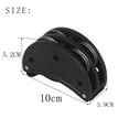 thumbnail image 2 of ABS Foot Tambourine with 2 Sets Metal Jingle Bell Cajon Box Drum Accessory, 2 of 7