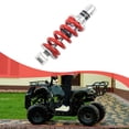 thumbnail image 4 of Amortiguador trasero de 150 mm, resorte de suspensión, 750 lb, pieza de reparación, amortiguadores, absorción de impactos para ATV, minimoto Rojo, 4 of 6