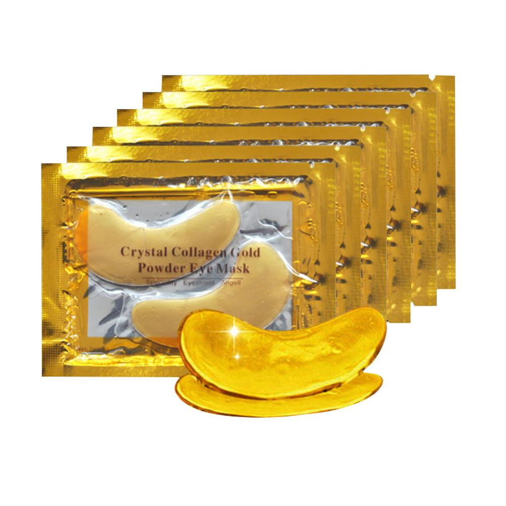 Collagen Gold Eye Masks Remove Dark Circles & Fade Puffiness Beauty Patches for Eyes Skin Care