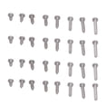 thumbnail image 1 of M3 Pan Head Screw, Hardware Fasteners Cross Tapping Screws Easy Installation 200Pcs  For Electrical Repair For Ship Assembly, 1 of 8