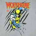 thumbnail image 2 of Marvel Comics Wolverine Shirt Mens Snikt Adult Short Sleeve Graphic Tee, 2 of 3