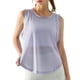 thumbnail image 2 of Chaleco deportivo con costura de malla estilo mujer blusa suelta transpirable ropa para correr y yoga, 2 of 3