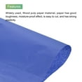 thumbnail image 5 of Uxcell Tissue Paper Gift Wrapping Tissue Dark Blue Paper 27x19inch for Decorations DIY Crafts Birthday Party 25pcs, 5 of 6