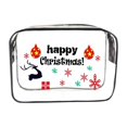 thumbnail image 2 of Clearance Christmas Makeup Bag, Transparent PVC Travel Toiletry Bag with Zipper - K, 2 of 3