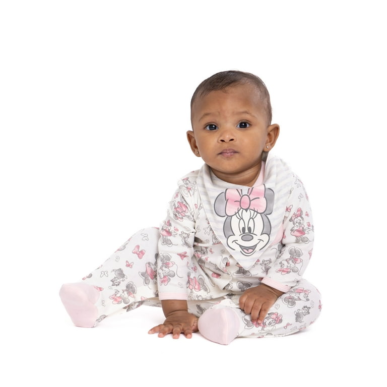 Disney Baby Wishes Dreams Minnie Mouse Layette Shower Gift Set Bundle 14 Piece Sizes NB 12M Walmart